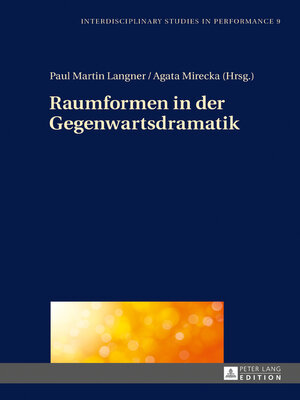 cover image of Raumformen in der Gegenwartsdramatik